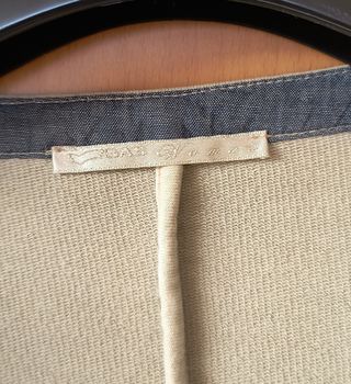 Giacca blazer Gas felpa garzata beige M