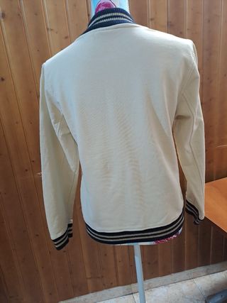 Sudadera Dries Van Noten Beige y Negra