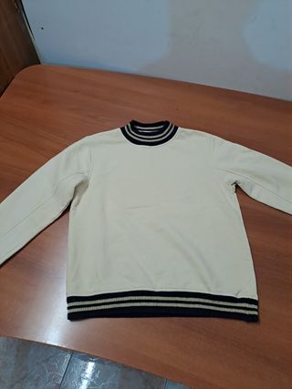 Sudadera Dries Van Noten Beige y Negra