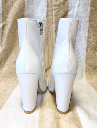 Botines blancos mujer talla 38