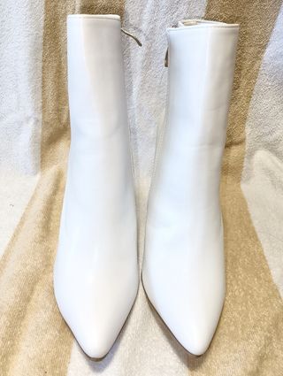 Botines blancos mujer talla 38