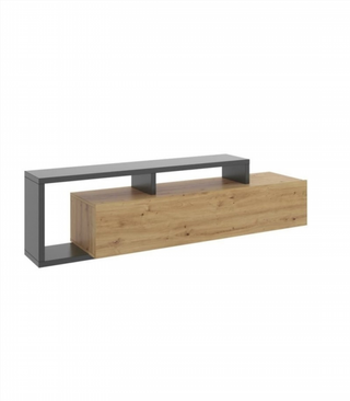 Mueble Bajo TV Kram 165 Cm. Grafito/Nordic