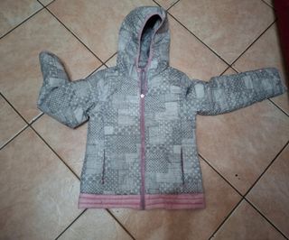 Giubbino bambina fantasia patchwork