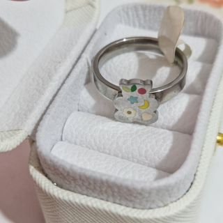 Anillo Oso Multicolor Talla 17