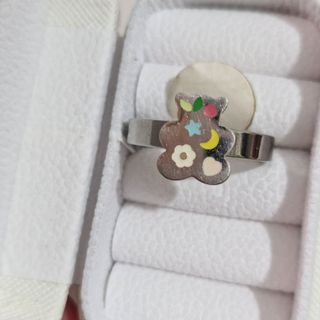 Anillo Oso Multicolor Talla 17