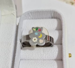 Anillo Oso Multicolor Talla 17