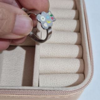 Anillo Oso Multicolor Talla 17