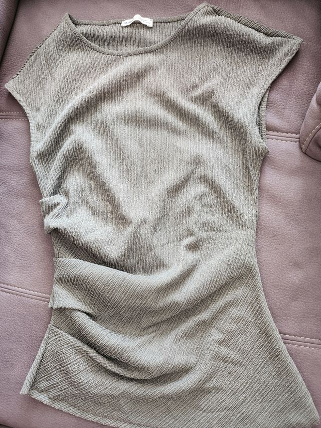 Camiseta verde oliva mujer