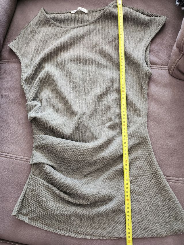 Camiseta verde oliva mujer