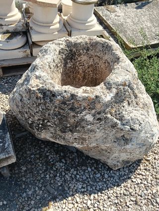 Pila de mármol piedra 