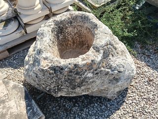 Pila de mármol piedra 
