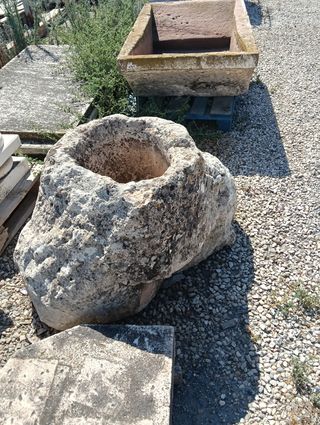 Pila de mármol piedra 
