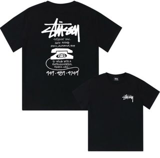 Camiseta Stussy Negra Talla XS-XXL