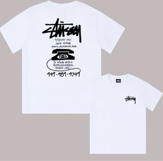 Camiseta Stussy Negra Talla XS-XXL