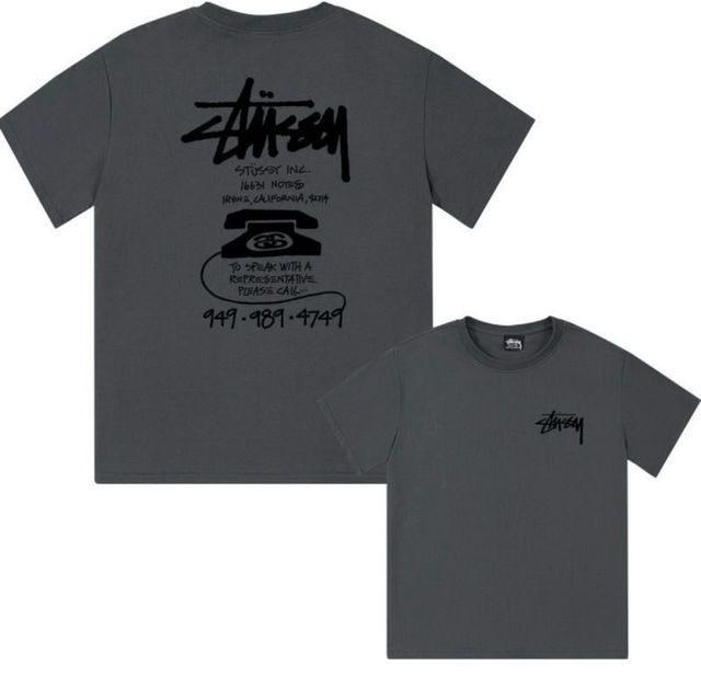 Camiseta Stussy Negra Talla XS-XXL