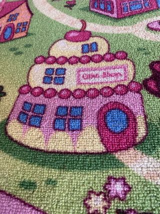 Tappeto per camerette per bambini Roadroad Rosa Niña