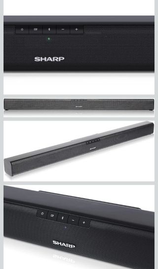 Barra de Sonido Sharp Negra altavoz 90w 60Hz