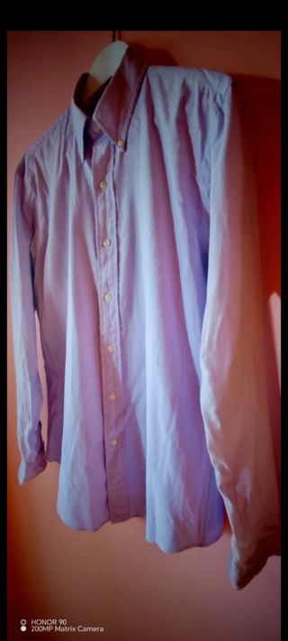 Camisa Polo Ralph Lauren Lila Hombre.