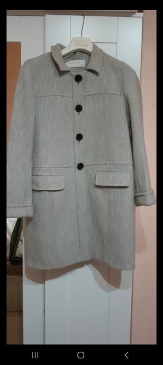 Abrigo corto Bimba y Lola gris