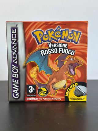 Pokémon Rosso Fuoco Game Boy Advance Nintendo