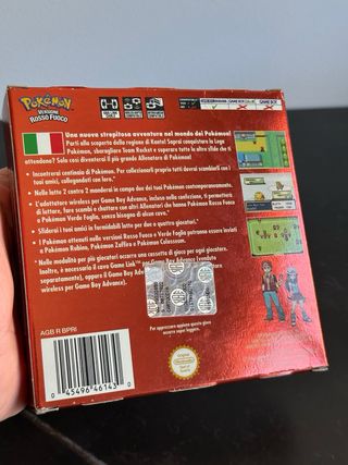 Pokémon Rosso Fuoco Game Boy Advance Nintendo