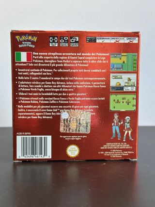 Pokémon Rosso Fuoco Game Boy Advance Nintendo