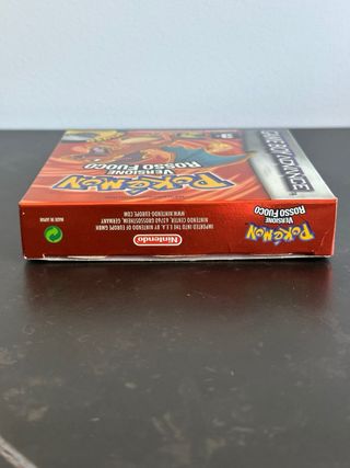 Pokémon Rosso Fuoco Game Boy Advance Nintendo