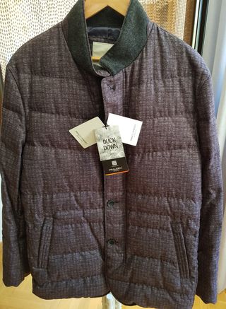 NUEVO!! ABRIGO PLUMÓN XL, FRANCO FERRARO MILANO