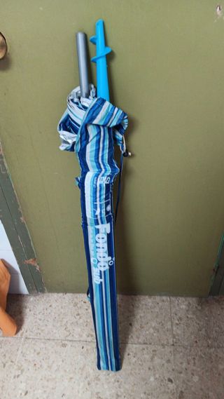 Sombrilla de playa con funda