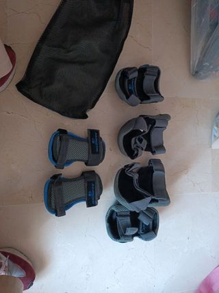 Rodilleras, coderas y muñequeras