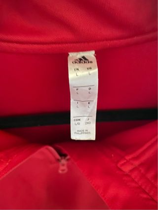 Sudadera Adidas Roja Talla L
