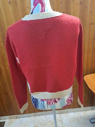 Jersey Tommy Hilfiger Rojo y Blanco