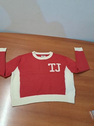 Jersey Tommy Hilfiger Rojo y Blanco