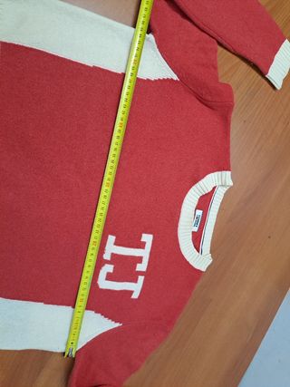 Jersey Tommy Hilfiger Rojo y Blanco