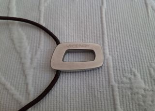 Colgante Unisex Viceroy Madera, Cuero y Acero