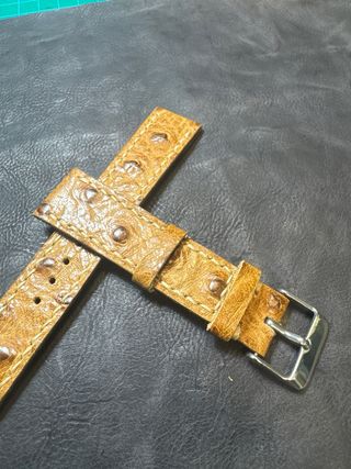 Correa de reloj artesanal 