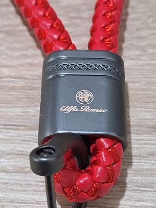 Llavero Coche Alfa Romeo Rojo