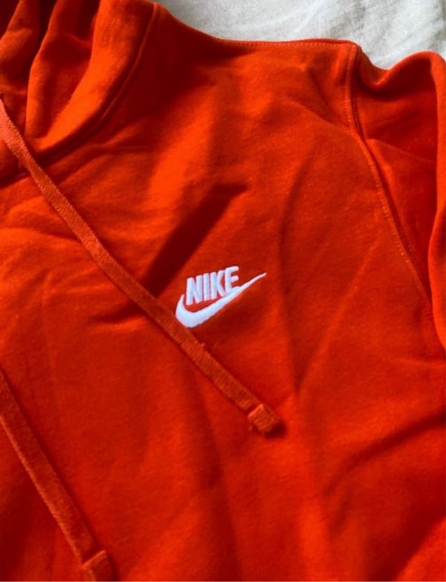 Sudadera Nike Unisex Talla XS Naranja