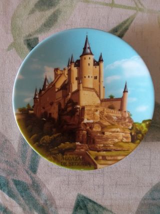 Plato decorativo Alcázar de Segovia