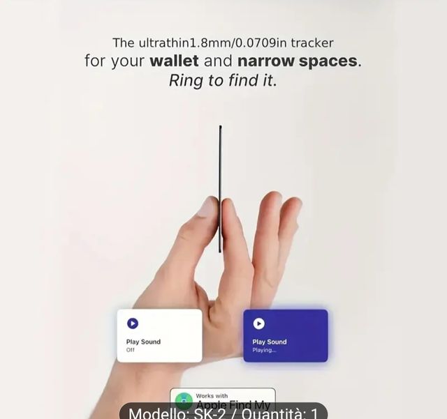 Smart Card per iPhone - Apple Find My