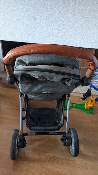 Carrito Bebecar Duo XL gris