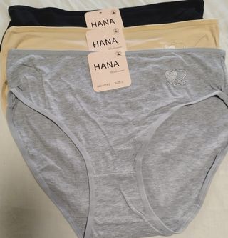Bragas Mujer Hana Talla L UNIDAD