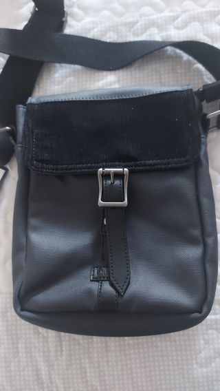 Bolso bandolera Corte Ingles negro