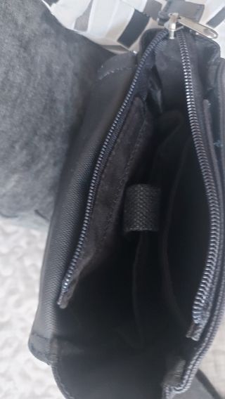 Bolso bandolera Corte Ingles negro