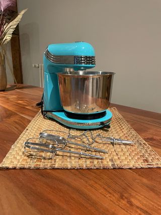 Batidora amasadora Cecotec azul