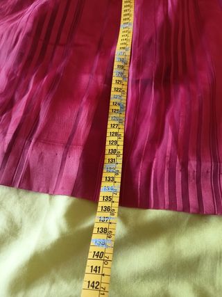 Vestido largo fiesta lentejuelas rojo