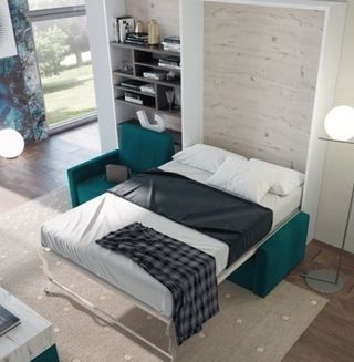 Cama abatible NOVA135 con sofá