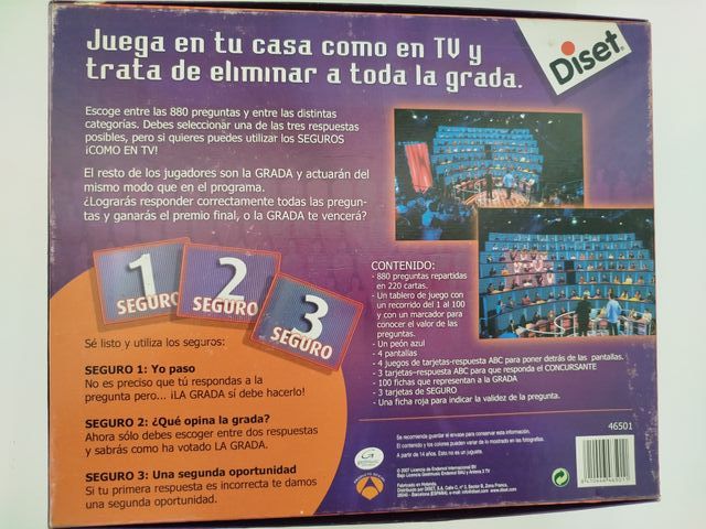 Juego de mesa 1 contra 100