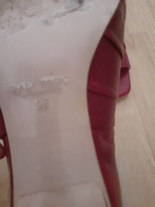 Scarpe Zara Rosse Tg 37