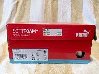 Zapatillas Puma Cilia Lux Blancas y Beige